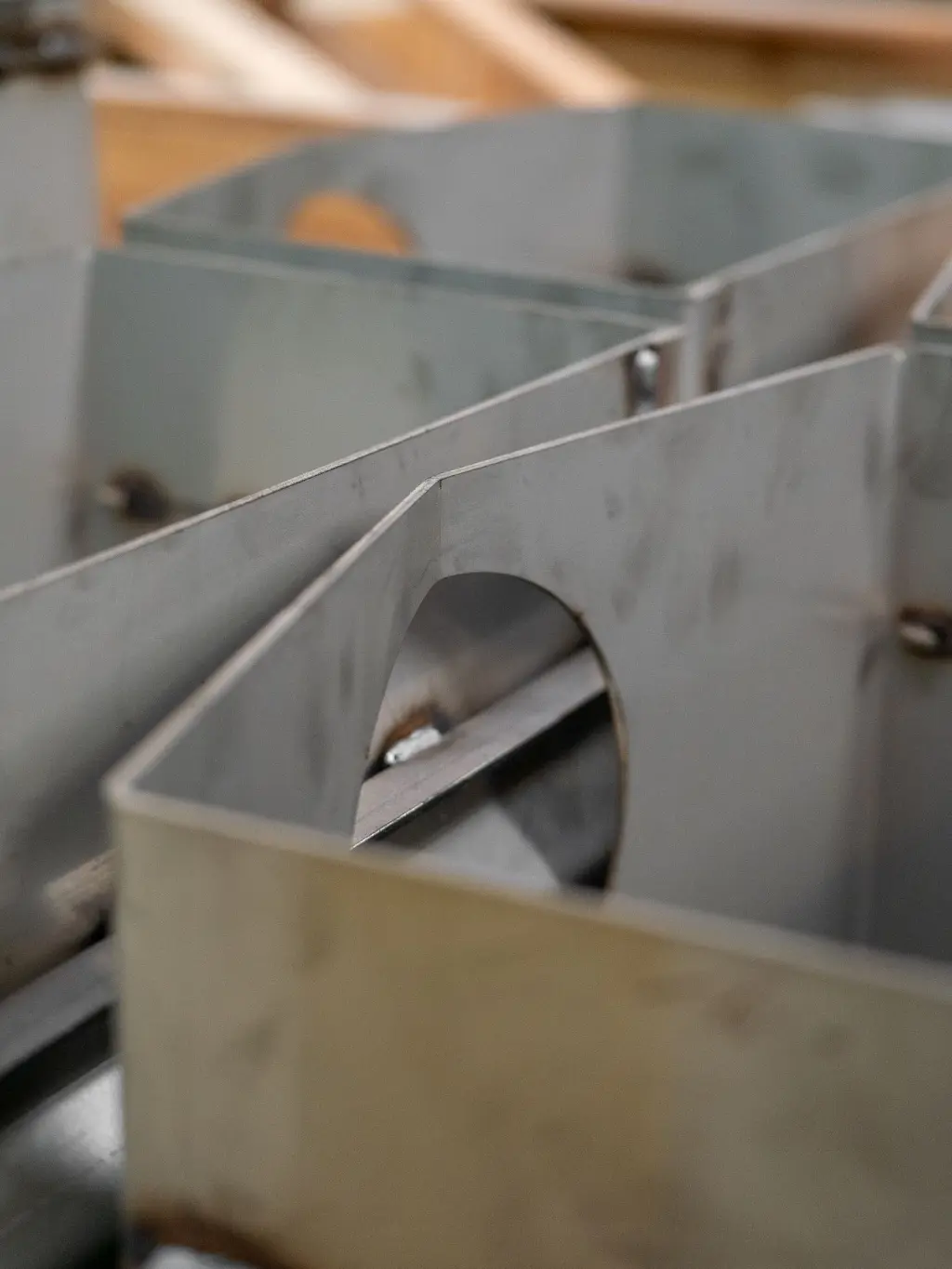 Horno de acero inoxidable