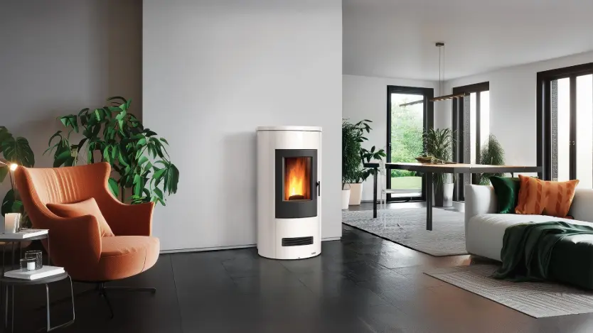 PIAZZETTA PELLET P120T (BLANCA)