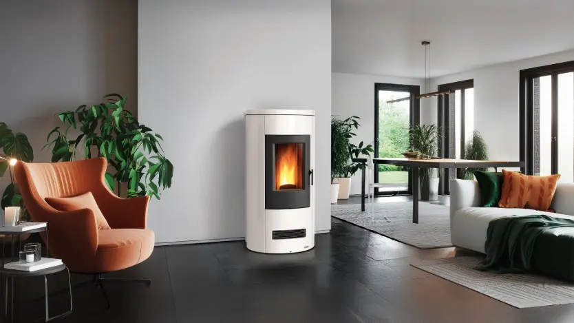 PIAZZETTA PELLET P130T (BLANCA)