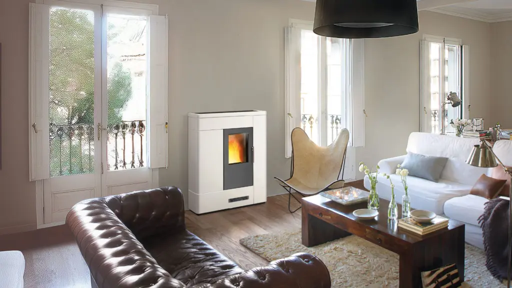 PIAZZETTA PELLET P137 (BLANCA)
