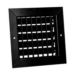 [03R200NCR] REJILLA 20 X 20 CM AJUSTABLE NEGRA