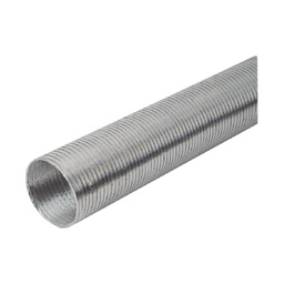 [03F125A] DUCTO FLEXIBLE ALUMINIO 5" X 1 MT COMPRIMIDO